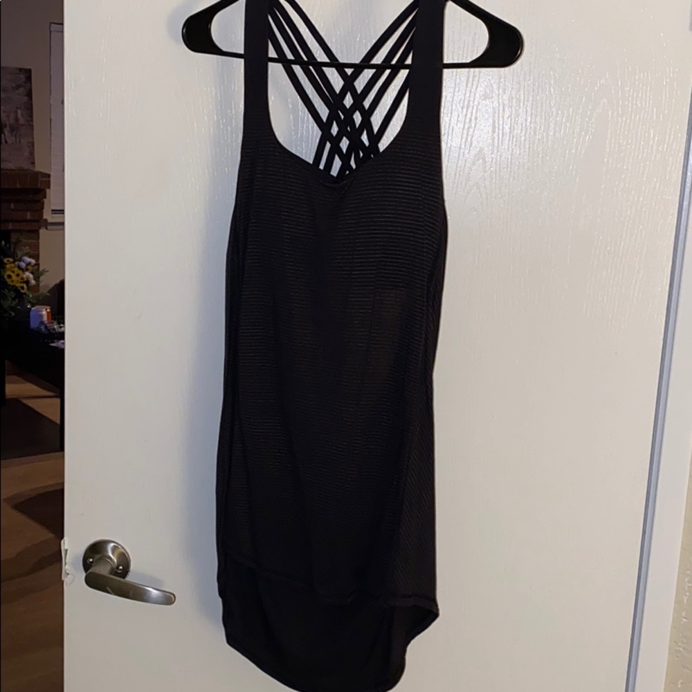 Lululemon Open Back Tank Top